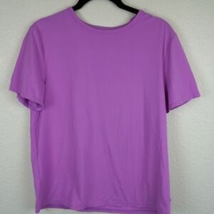 Lilly Pulitzer Luxletic Purple‎ Activewear Shirt XS Meryl Nylon